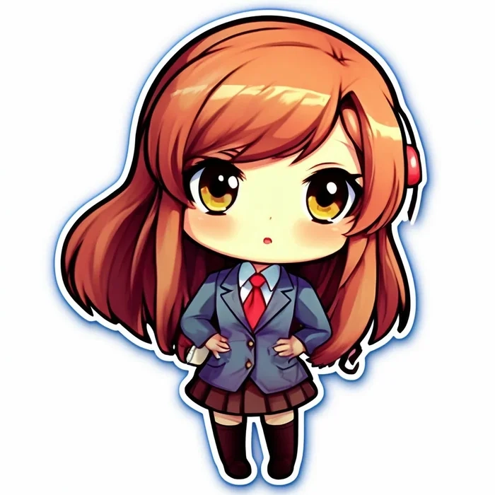 Khám phá thế giới ảnh chibi học sinh đầy sắc màu