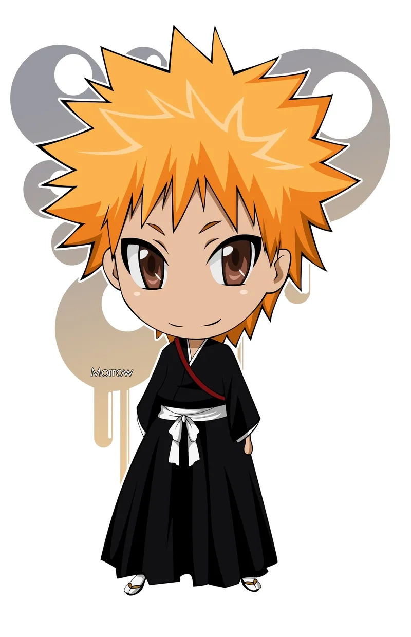 Ngắm nhìn bleach ichigo chibi phong cách độc đáo