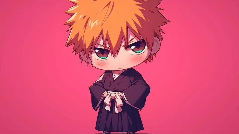 Tải về chibi ichigo bleach đáng yêu miễn phí