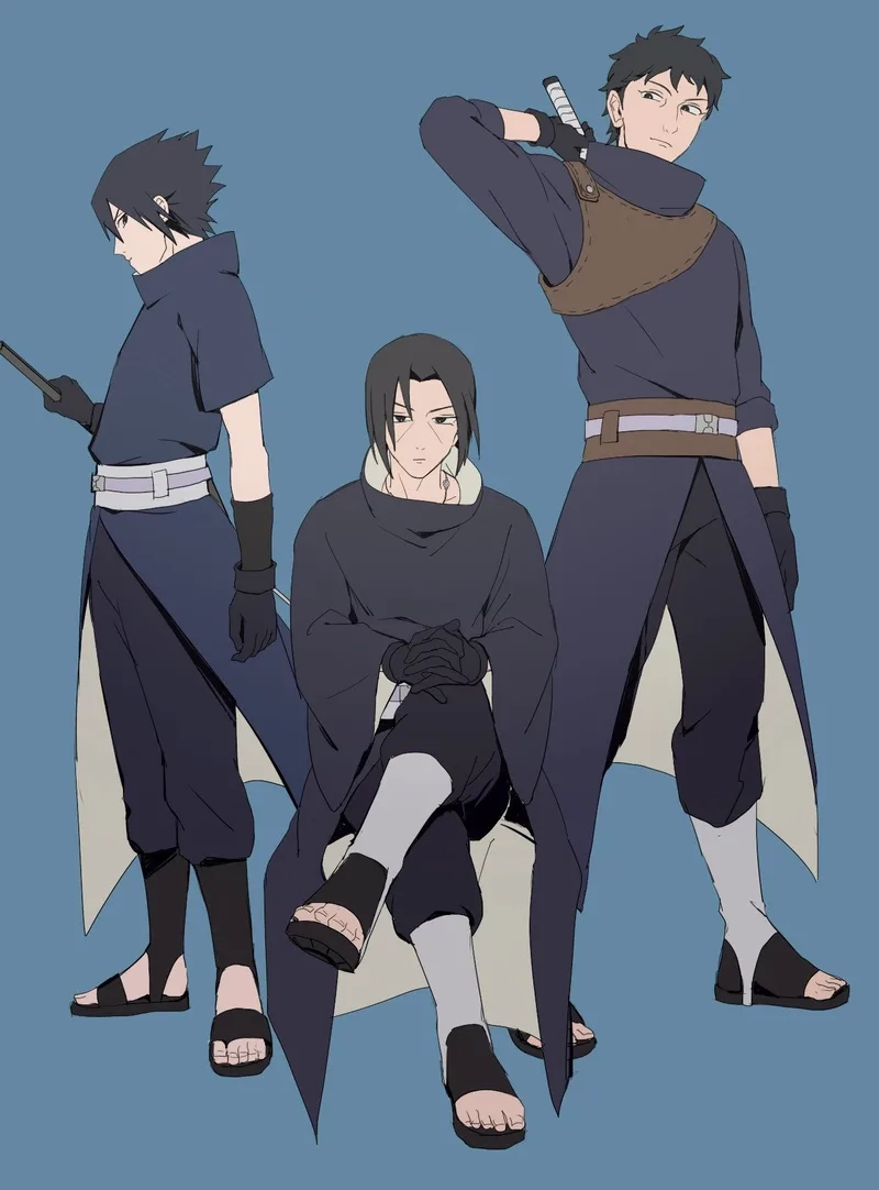 Câu chuyện ba nhân vật trong shisui itachi sasuke