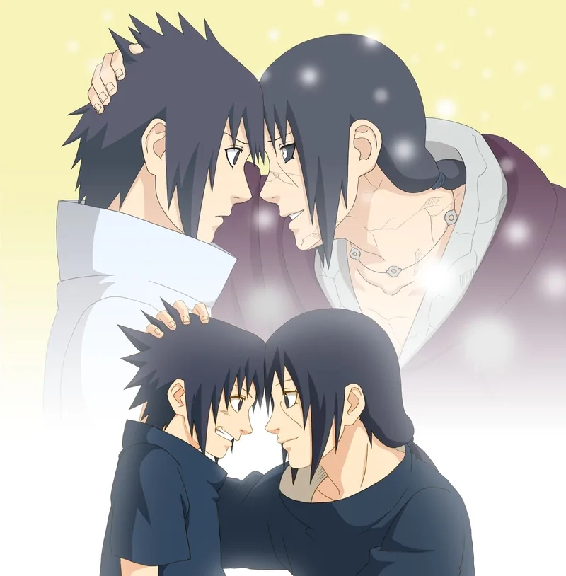 Khoảnh khắc xúc động giữa itachi sasuke