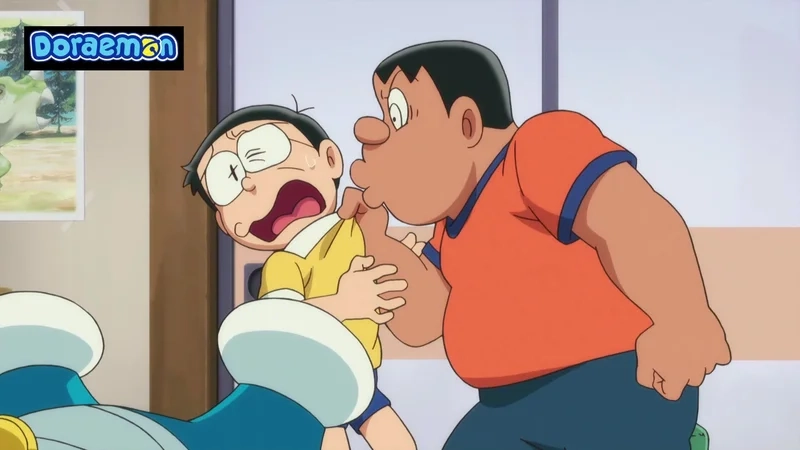 Ngắm khoảnh khắc đáng nhớ nobita bị chaien đánh
