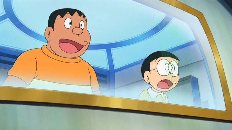 Thưởng thức tình bạn hài hước chaien và nobita