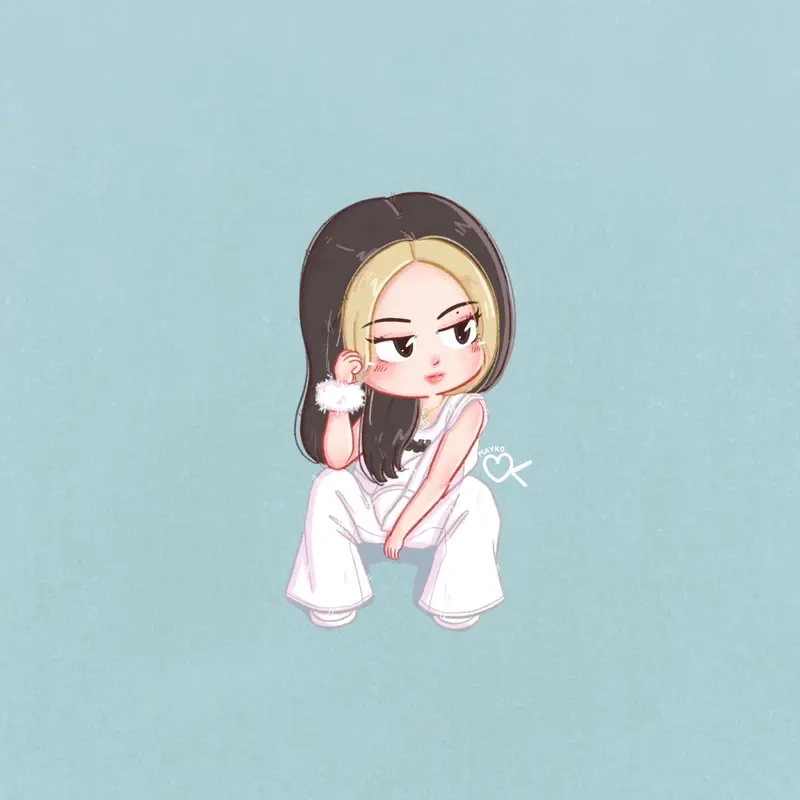 Bộ sưu tập blackpink chibi jennie siêu cute cho fan