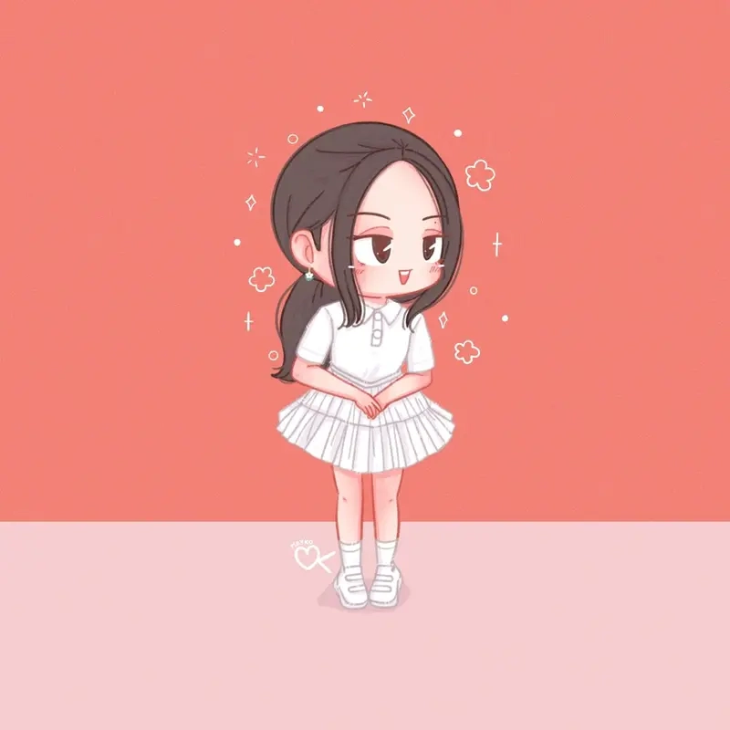 Tuyển chọn jennie black pink chibi đáng yêu dành cho bạn