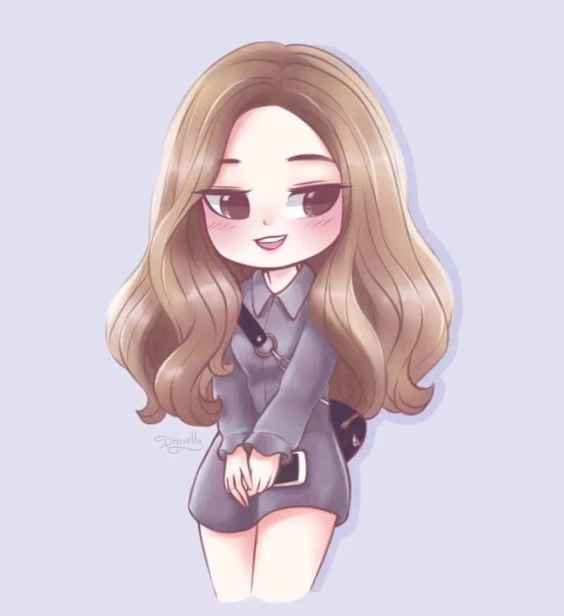 Fan tìm kiếm nhiều nhất chính là ảnh chibi jennie đáng yêu