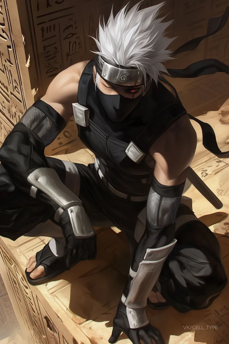 Thưởng thức từng chi tiết trong anime kakashi