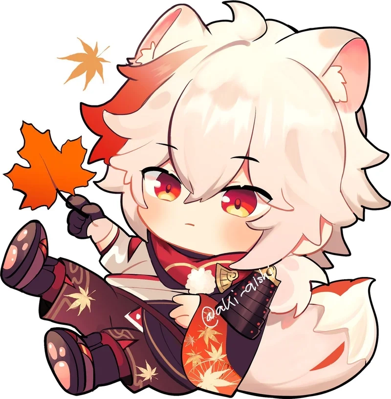 Ngắm ngay kazuha genshin chibi dễ thương không thể bỏ lỡ