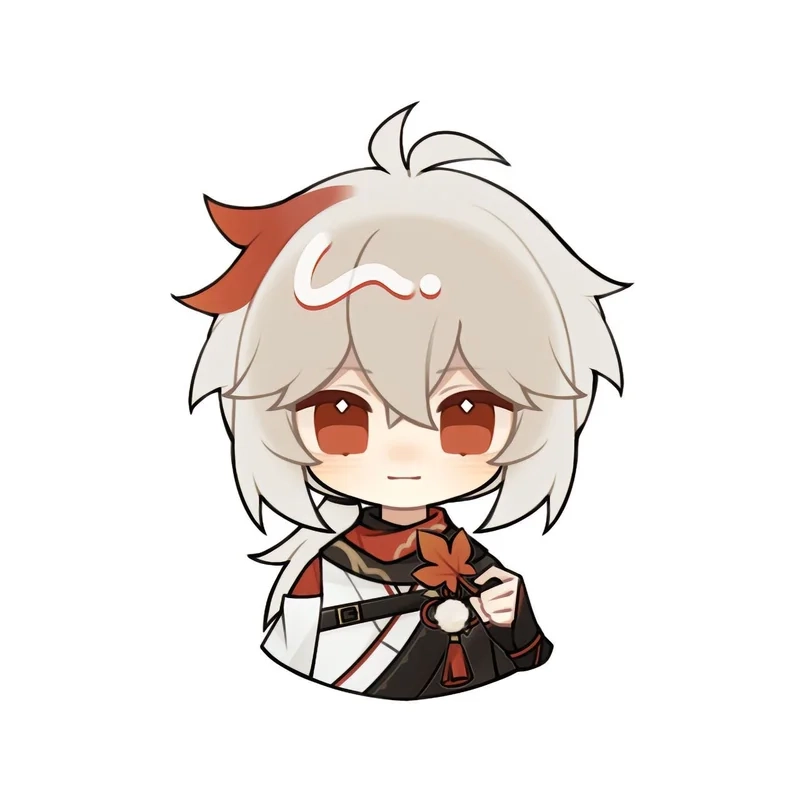 Bộ sưu tập chibi kazuha cực xinh cho fan Genshin