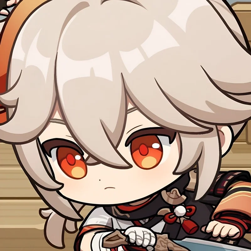 Fanart genshin kazuha chibi cực chất đang hot