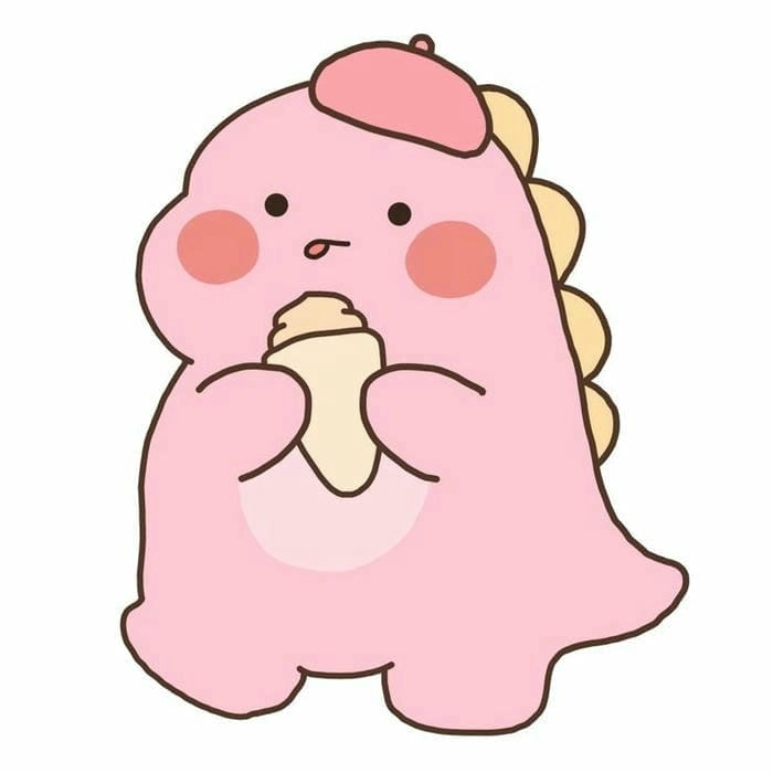 Tổng hợp khủng long cute chibi cực độc lạ cho fan yêu thích sự dễ thương