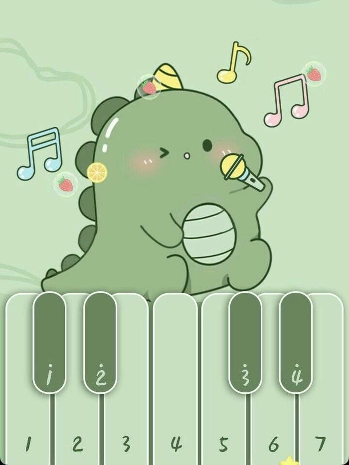 Bộ hình chibi khủng long cute mang đến niềm vui và năng lượng tích cực