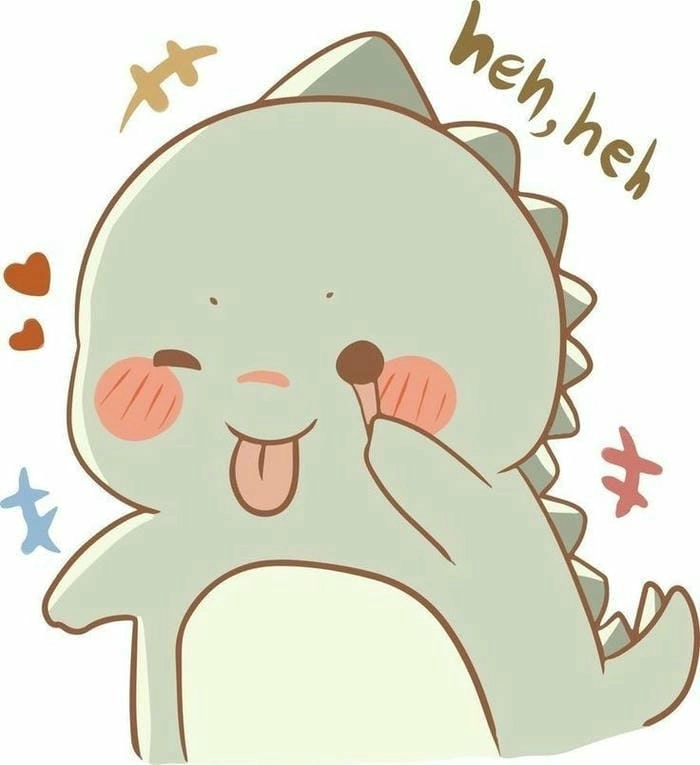 Độc đáo và lạ mắt với bộ khủng long chibi cute phong cách mới lạ