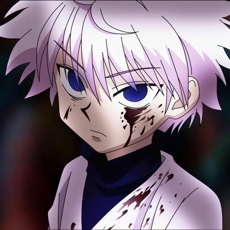 Tải ngay avatar killua trắng đen đẹp ấn tượng