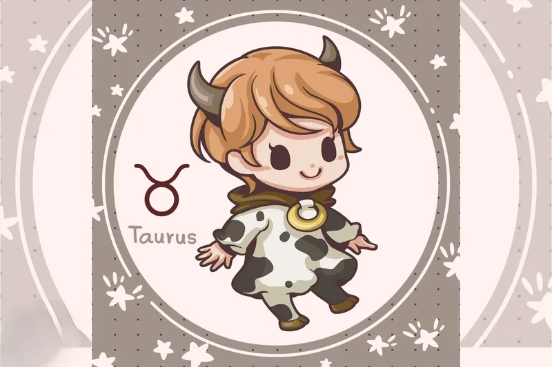 Bộ sưu tập cung kim ngưu nữ chibi dễ thương