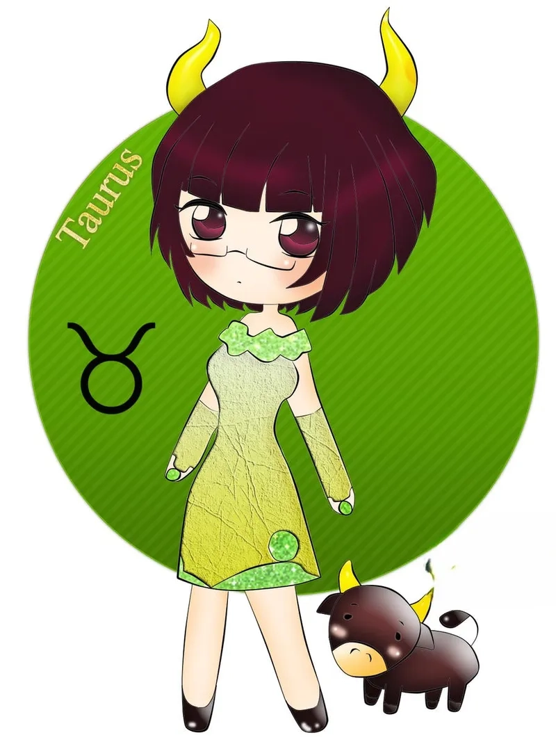 Tải ngay những ảnh chibi cung kim ngưu siêu đáng yêu cho bộ sưu tập