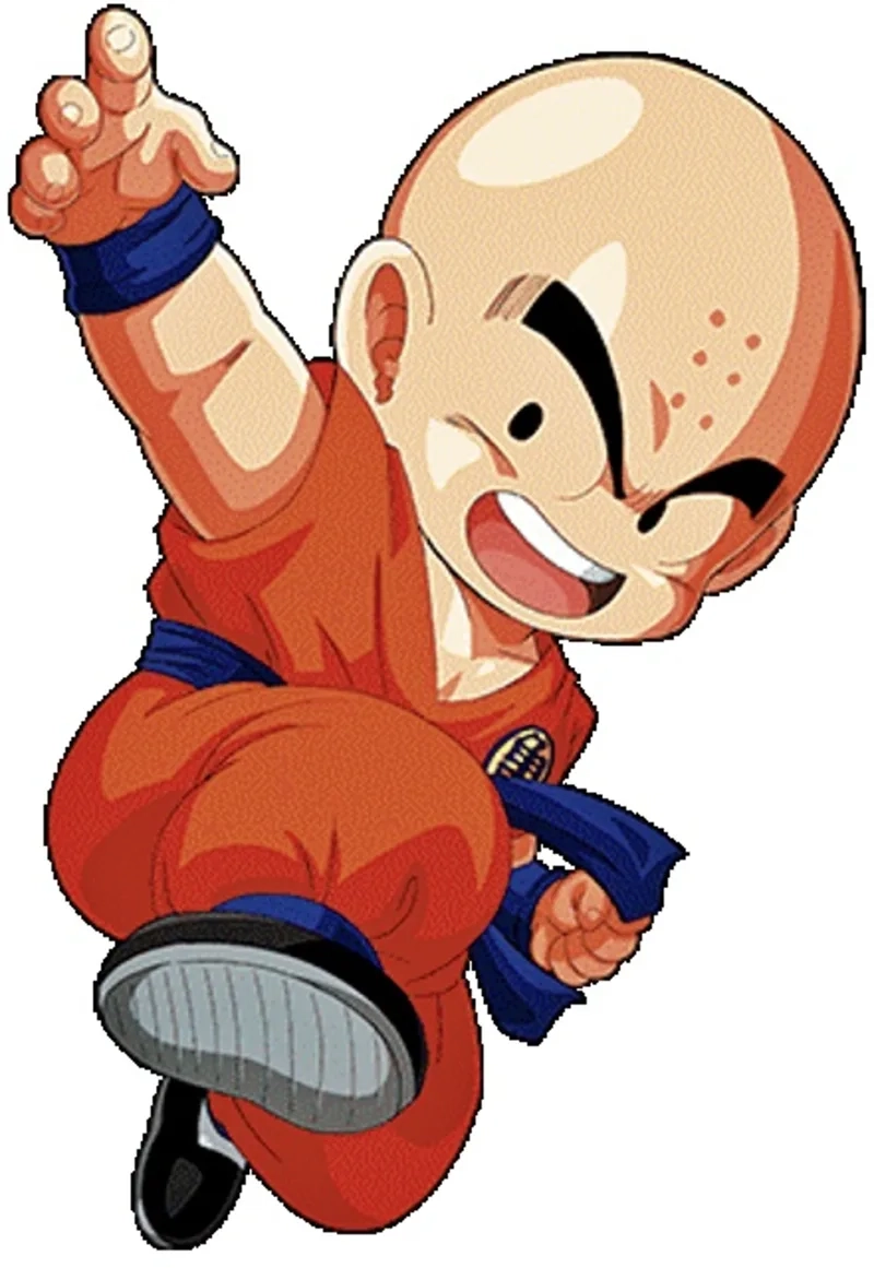 Kiểu tóc đặc trưng của krillin hair