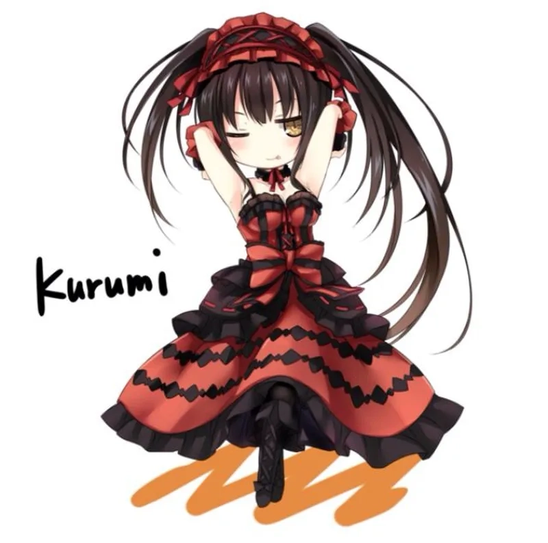 Sưu tầm ngay chibi kurumi độc đáo cho fan hâm mộ Tokisaki