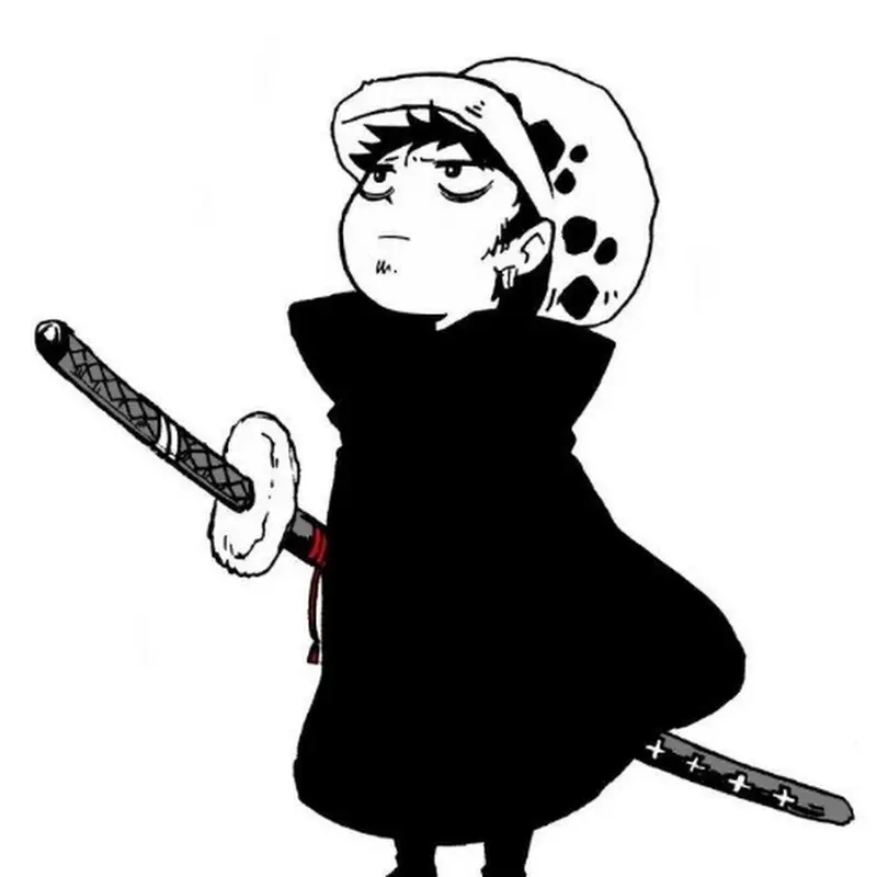 Bộ ảnh one piece chibi law độc quyền chỉ có tại đây