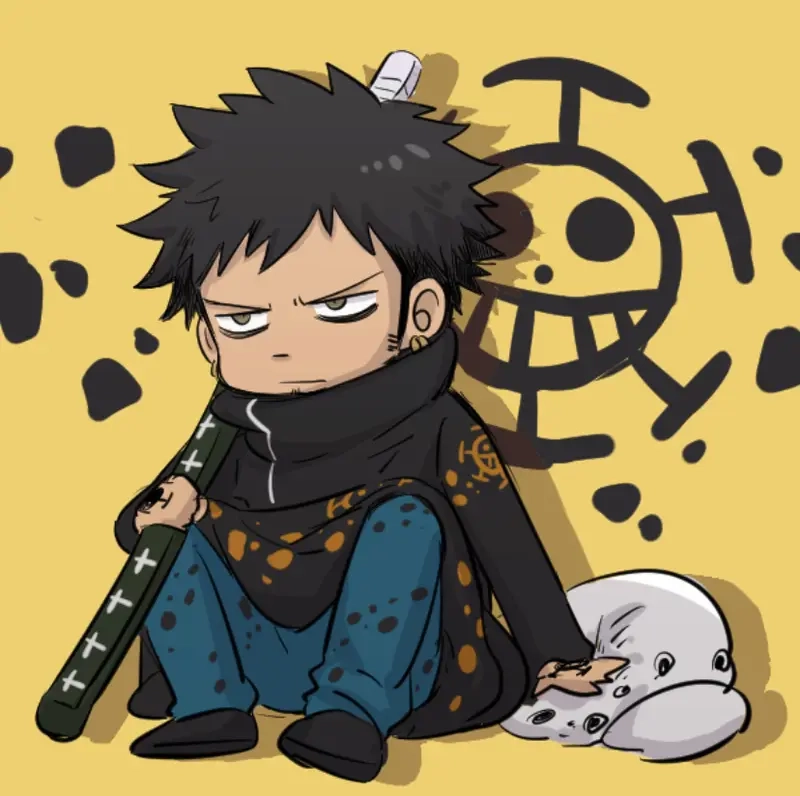 Sưu tầm ngay bộ cute chibi law đáng yêu hết nấc