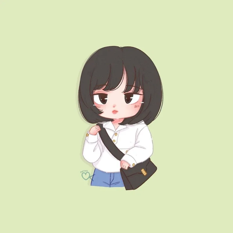 Siêu hot bộ ảnh chibi của lisa độc quyền cho fan club