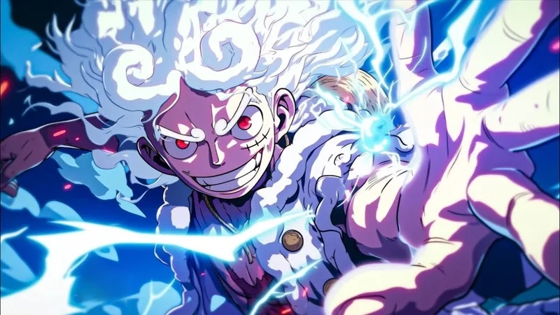 Tận hưởng từng nét vẽ trong drawing luffy gear 5