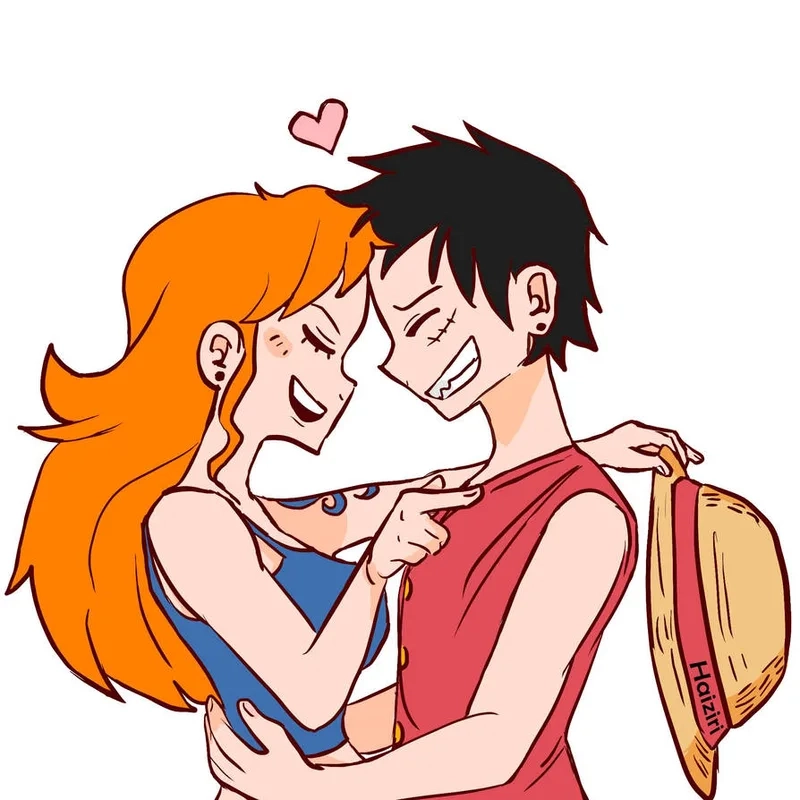 Hành trình phiêu lưu của luffy and nami