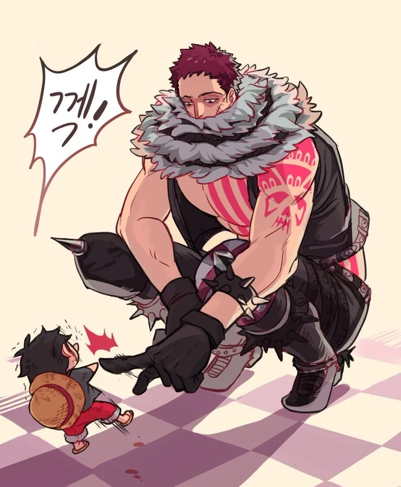 Hứng thú với trận chiến kinh điển katakuri x luffy