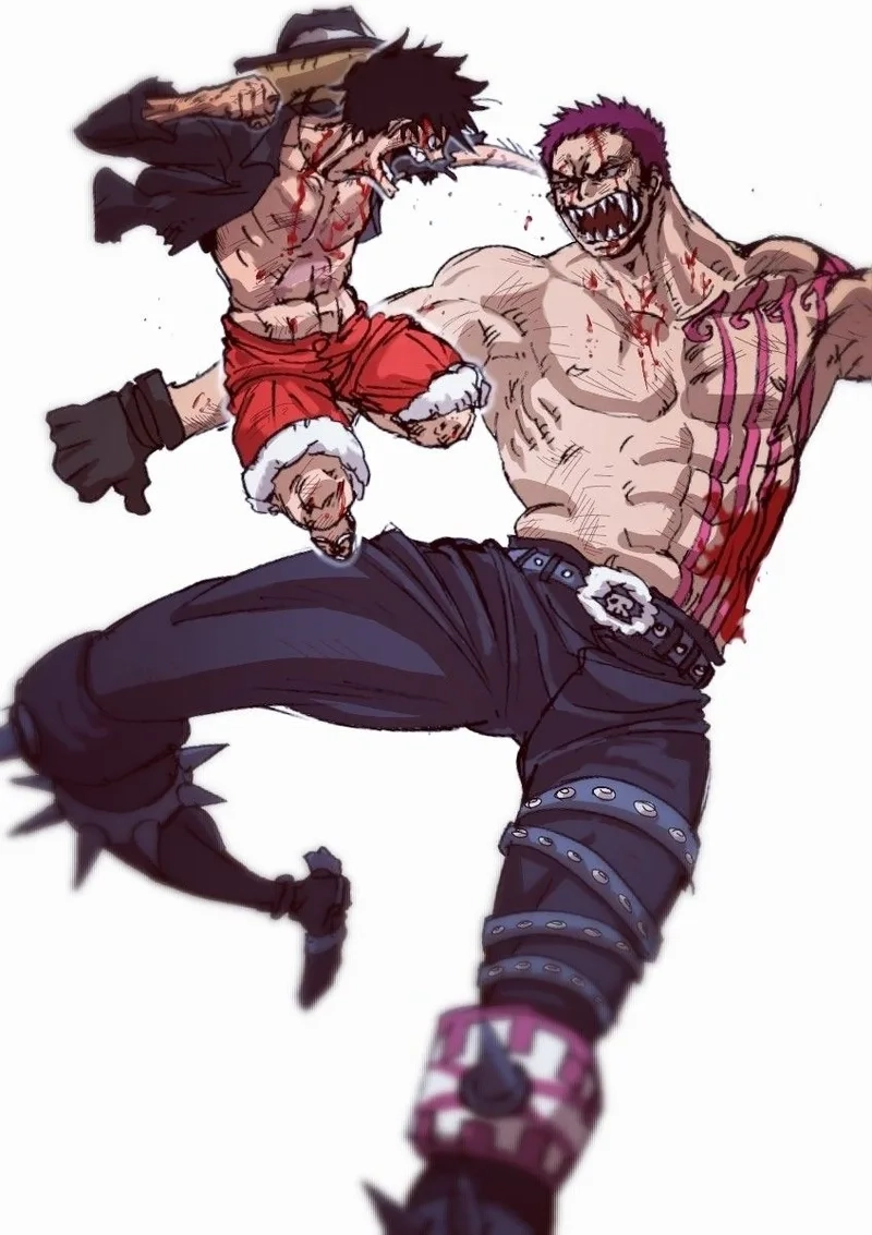 Cảm nhận sức mạnh trong luffy vs katakuri