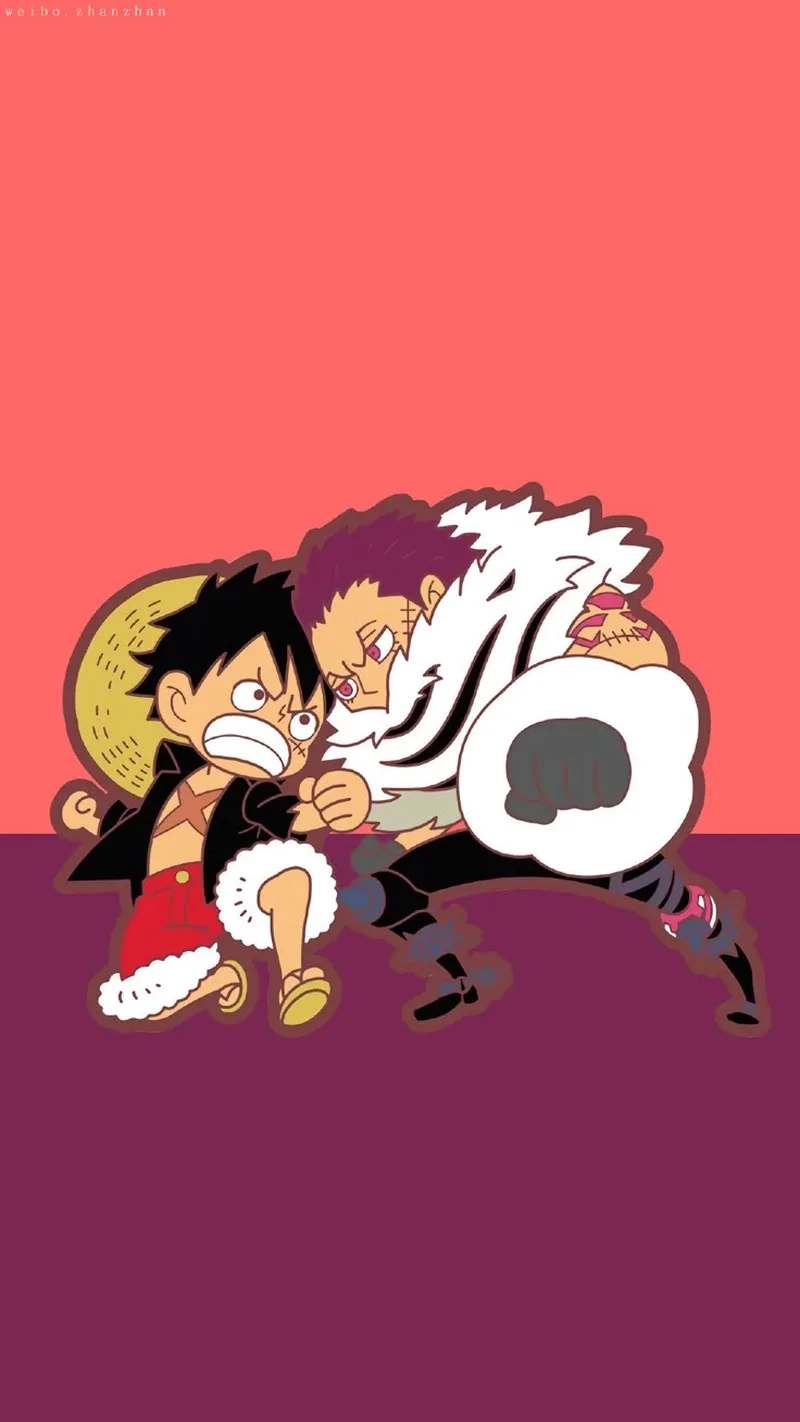 Ngắm khoảnh khắc gay cấn katakuri vs luffy