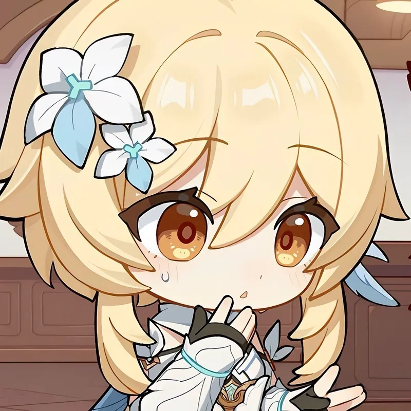 Hình trong suốt siêu nét lumine chibi png