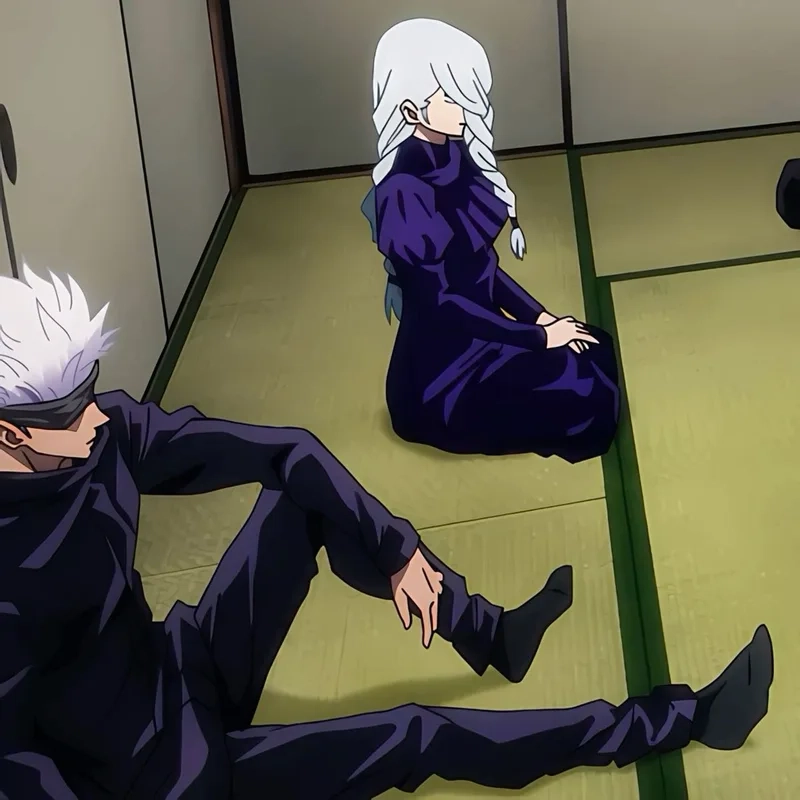 Tình bạn và chiến đấu trong gojo satoru x mei mei