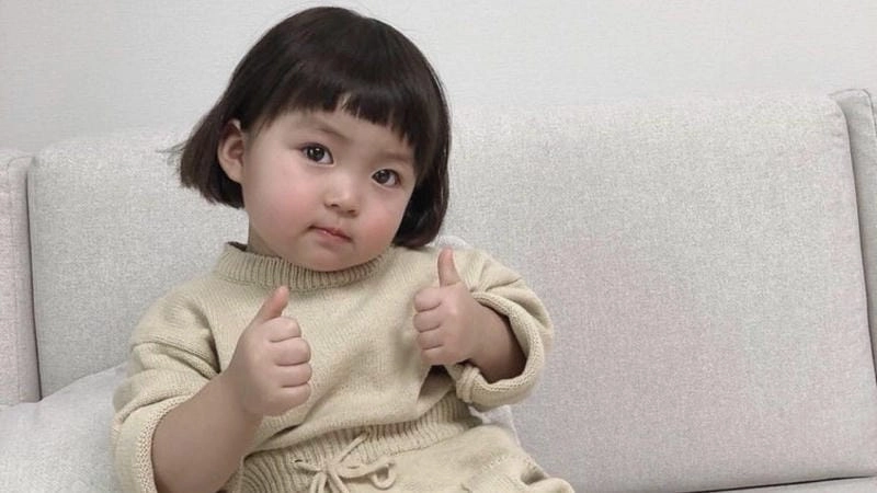 Gợi ý những bức meme ảnh em bé cute dễ thương