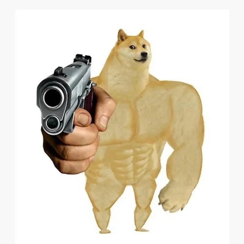 Gợi ý những bức meme cầm súng bắn