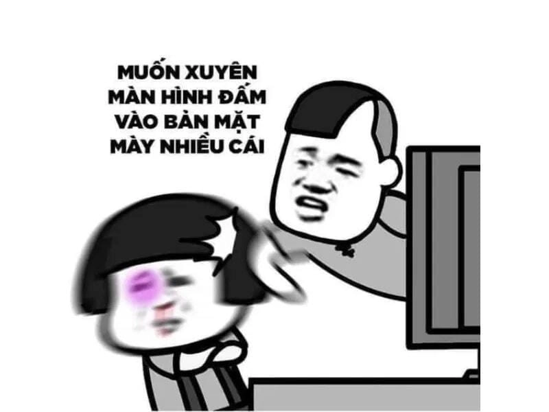 Tìm về meme đấm nhau mới