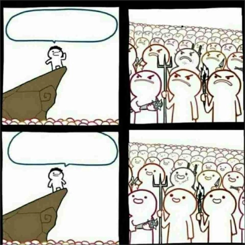 Gợi ý những bức meme gốc template