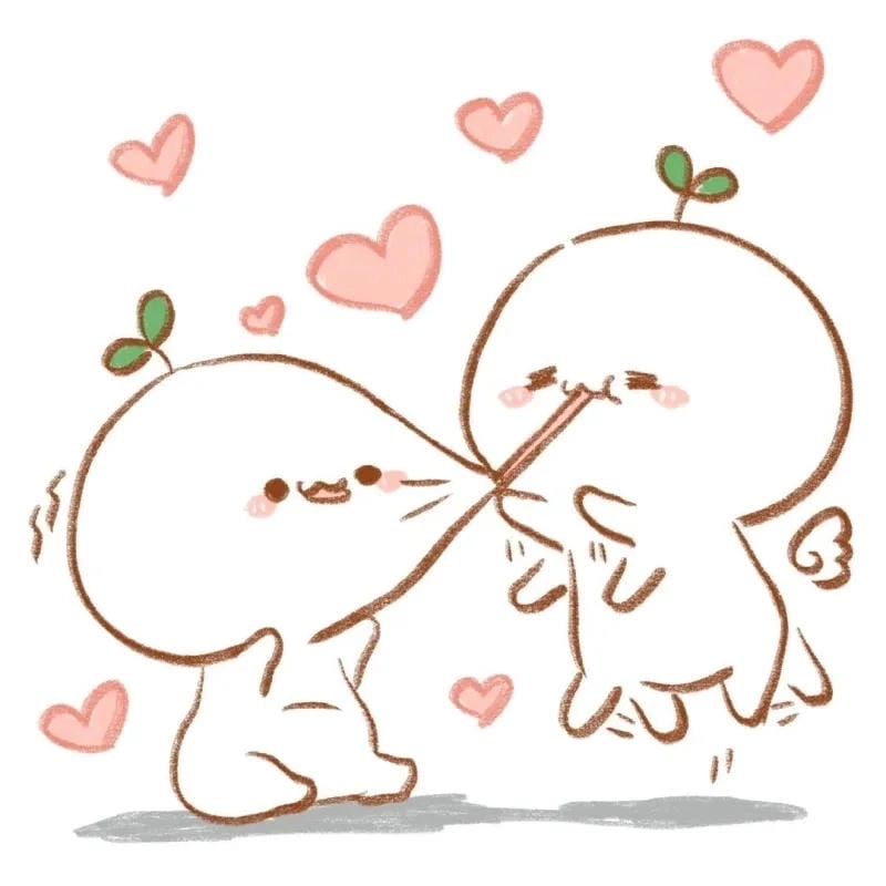 Ngắm nhìn vẻ đẹp meme hôn biểu cảm