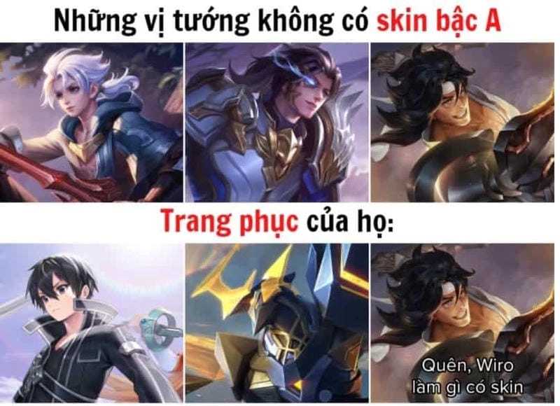 Tìm về meme liên quân highlight