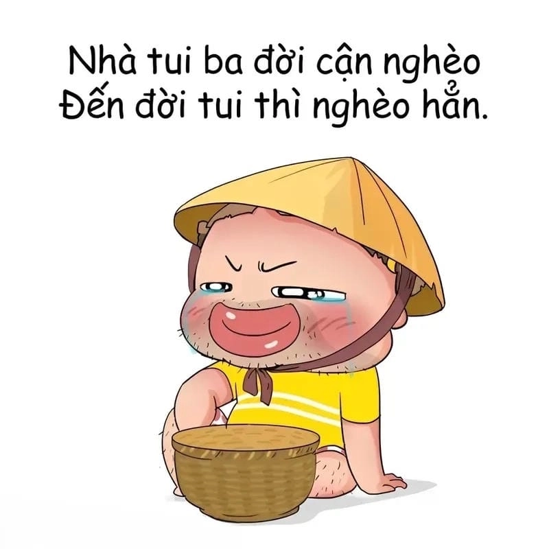 Cùng cười với những hình meme nghèo chế