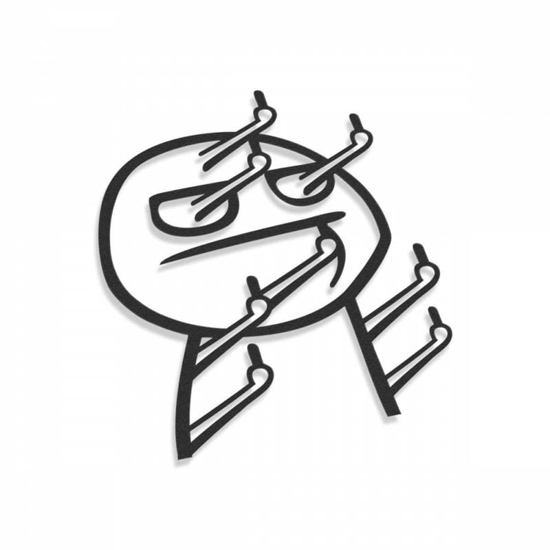 Sưu tầm những bức meme ngón giữa viral