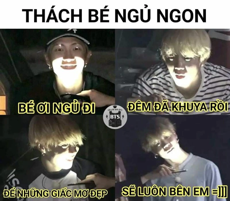 Săn lùng những khoảnh khắc meme ngủ ngon buồn cười