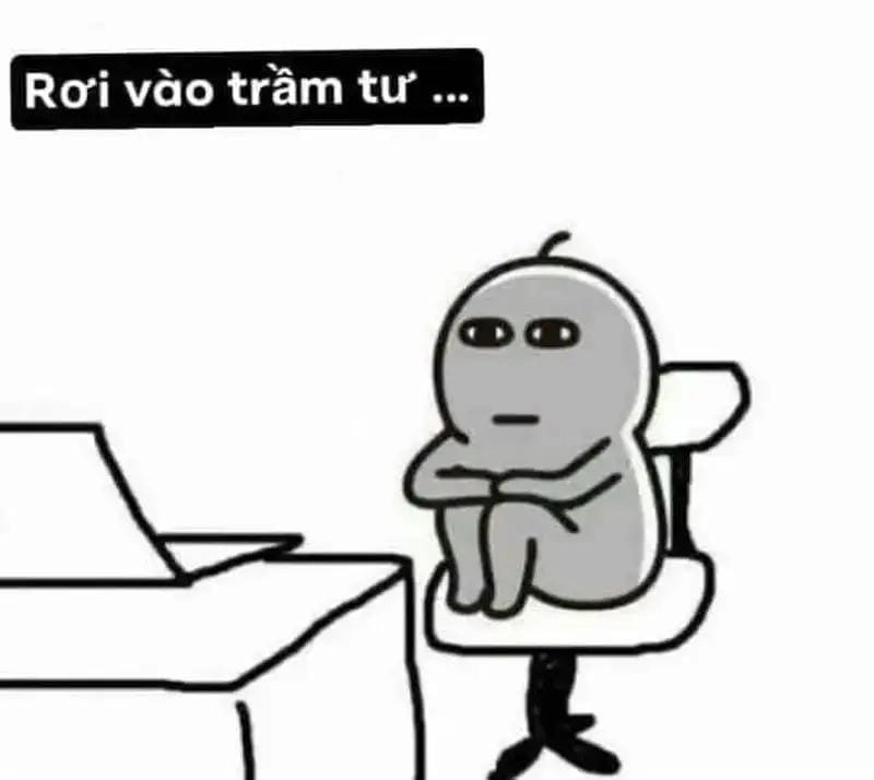 Khám phá những bức ảnh meme suy nghĩ