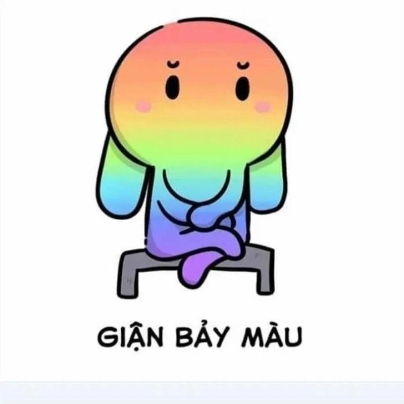 Gợi ý những bức meme tức giận cute