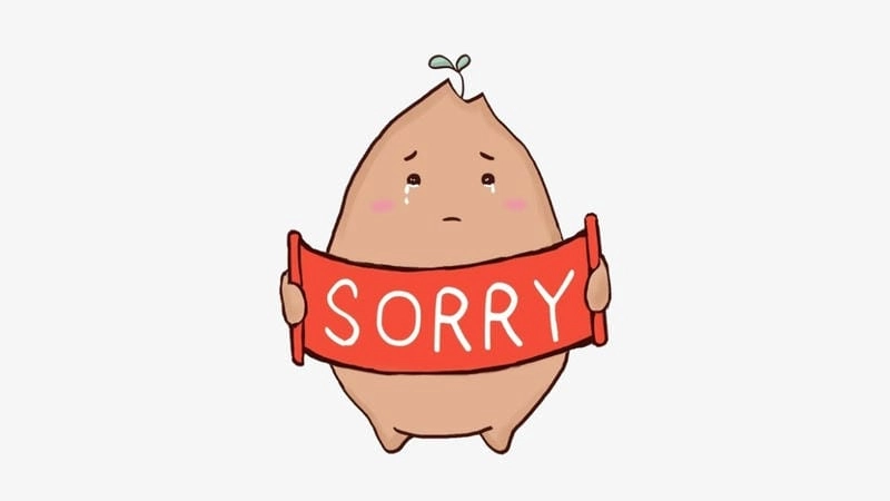 Gợi ý những bức meme xin lỗi hay