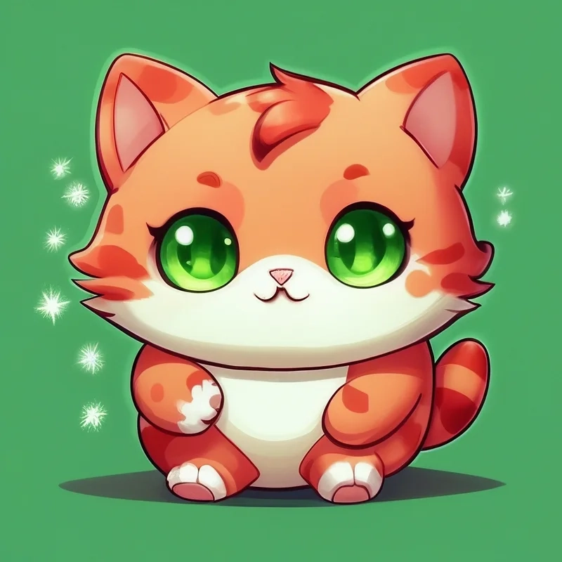 Ngắm nhìn bộ sưu tập cute hình nền mèo chibi siêu dễ thương