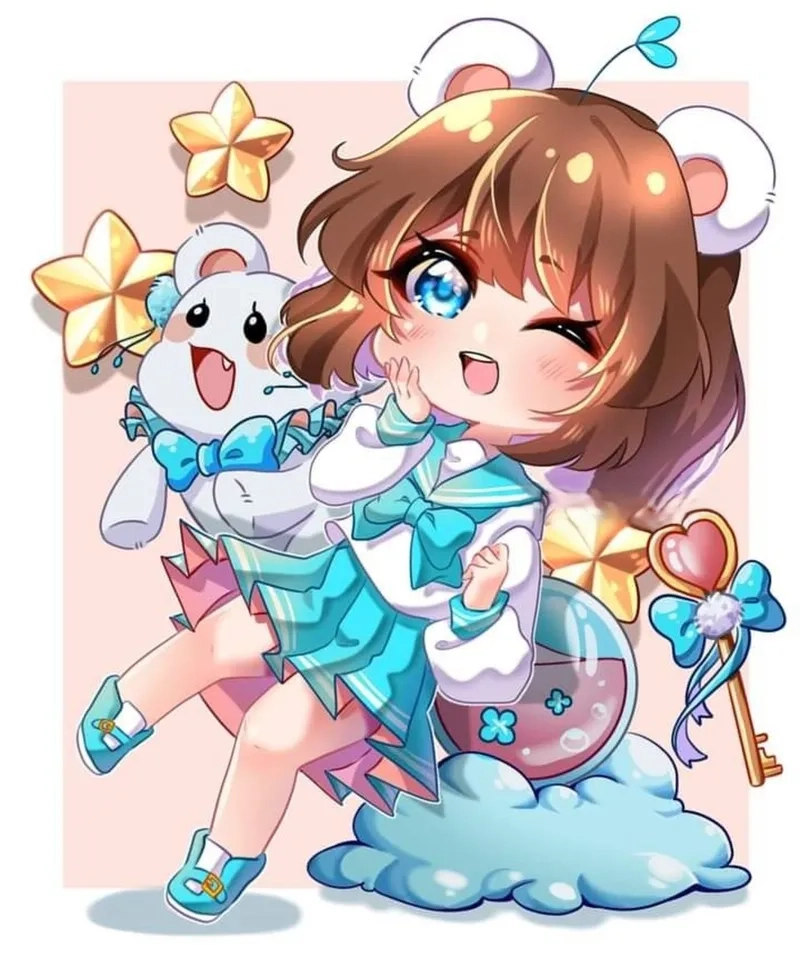 Trọn bộ hình mèo simmy chibi đẹp nhất cho bạn tải về