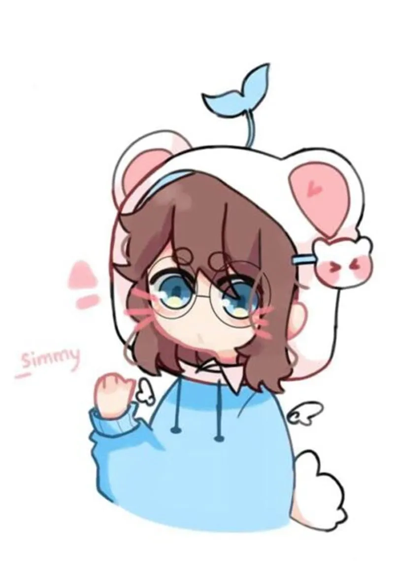 Bộ sưu tập hình nền mèo simmy anime cực cute cho điện thoại