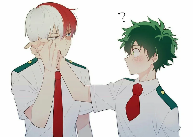 Cuộc chiến gay cấn giữa midoriya x todoroki