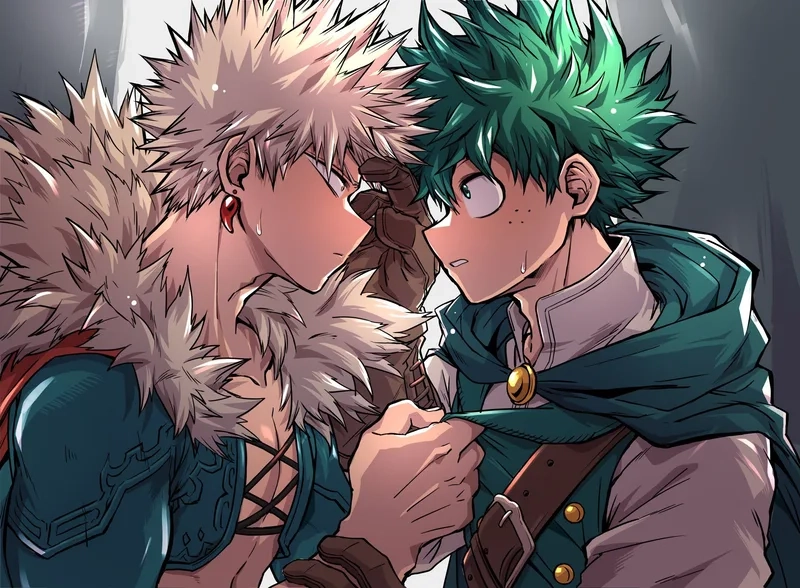 Khi bakugou x midoriya gặp thử thách mới