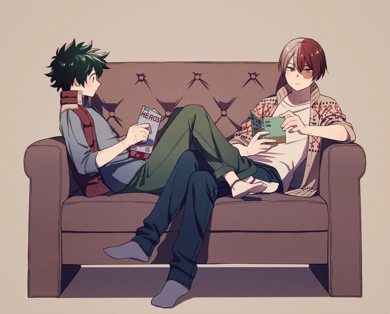 Khi todoroki x midoriya hợp sức mọi chuyện trở nên thú vị